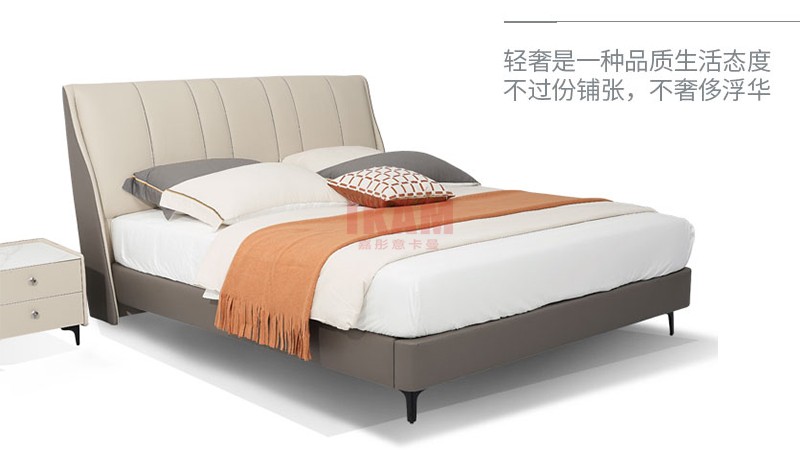 嘉彤意卡曼科技布軟床K5190A