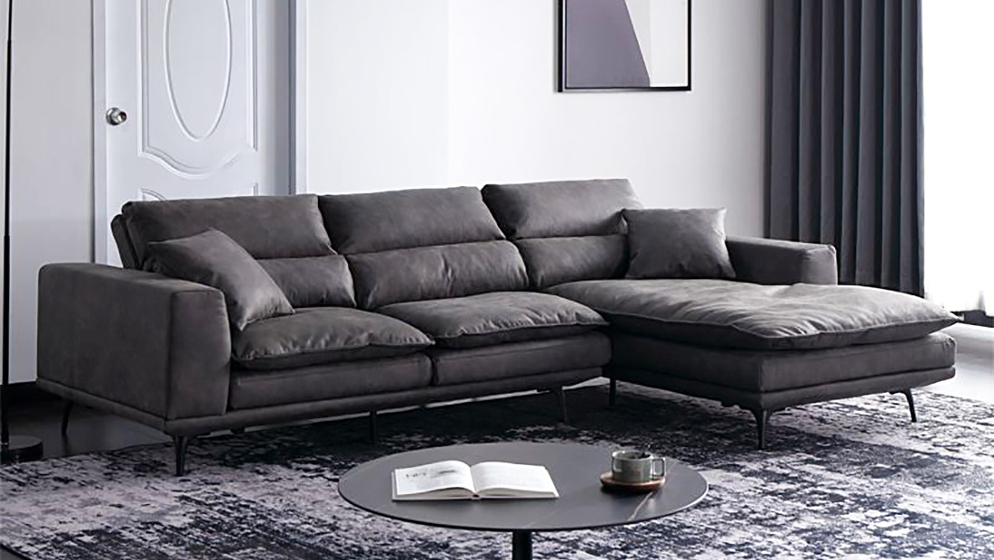 辦公室布藝沙發(fā)裝修工程案例