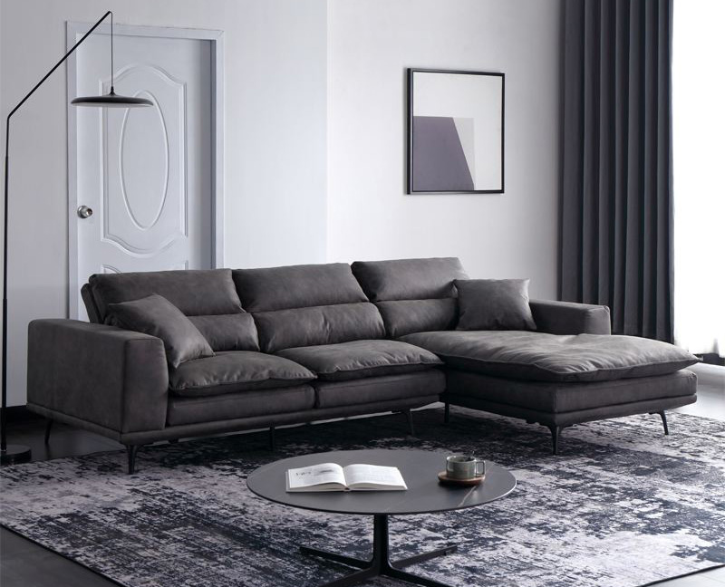 辦公室布藝沙發(fā)裝修工程案例